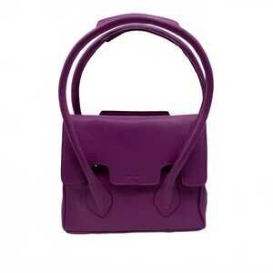 Paul Marius Purple Leather Shoulder Bag | OS Regular